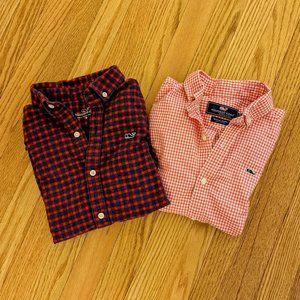 Vineyard Vines boys button downs (2)